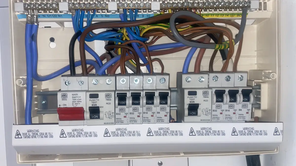 RCD keeps tripping in UK consumer unit